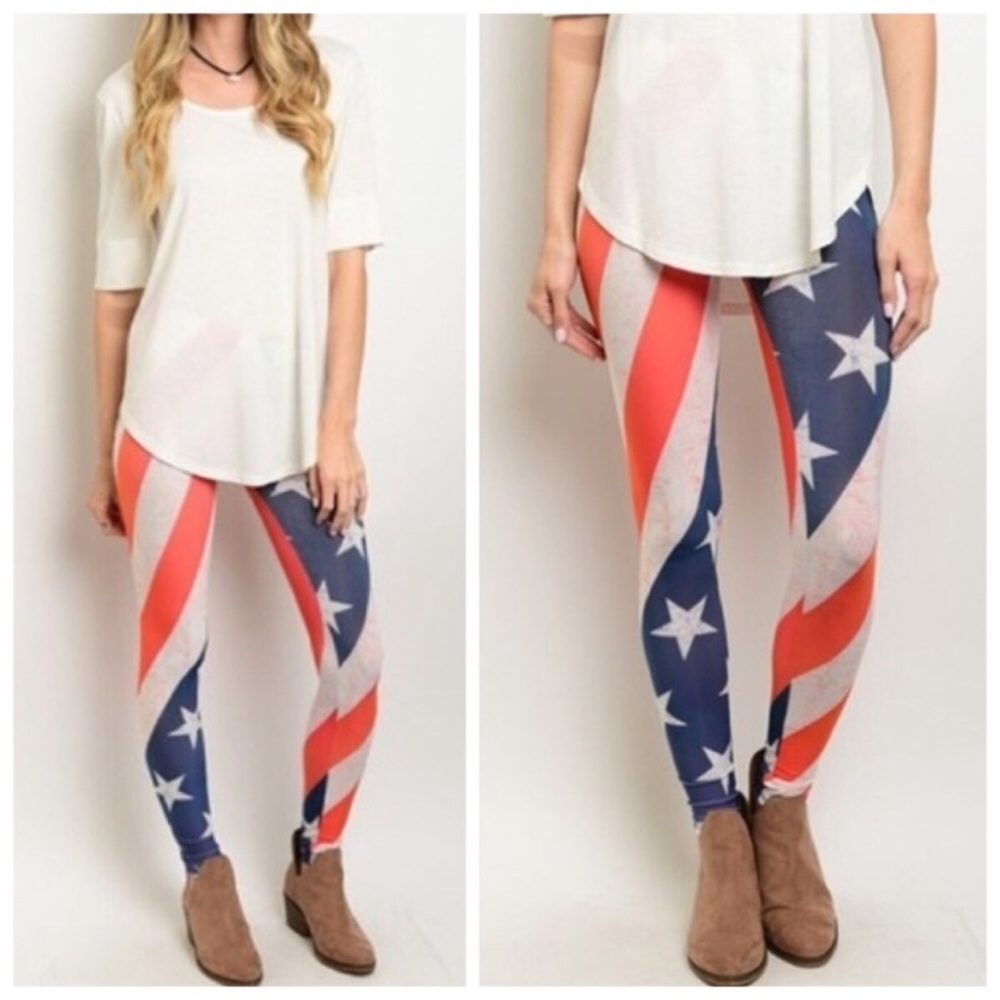 American Flag 🇺🇸 leggings